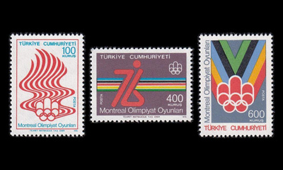 Turkki 2398-400 ** Kesäolympialaiset Montreal (1976)