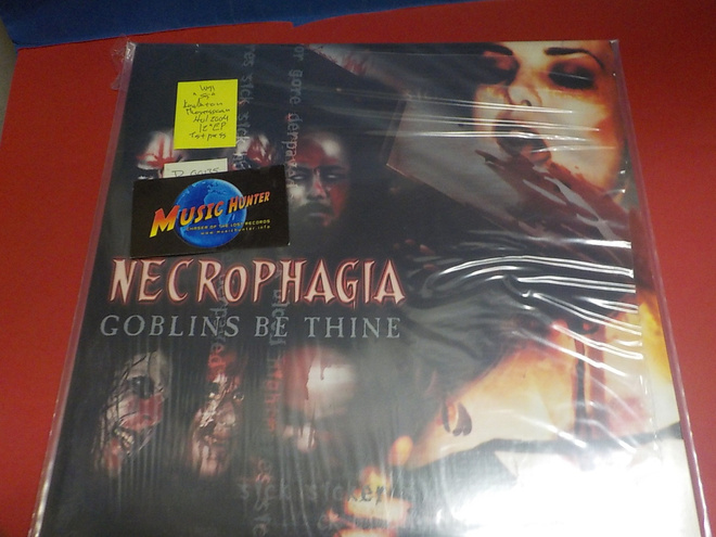 NECROPHAGIA - GOBLINS BE THINE  UUSI 12" EP