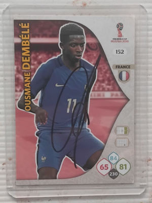 Ousmane Dembele Ranska signed