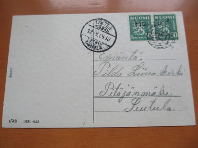 1934 Hovgård +nrol + Täkter kortilla