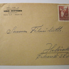 Firmakuori Niilo Pettinen Kello- Kultaliike Käkisalmi 1943 - pikkukuva 1
