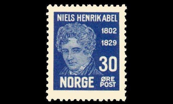 Norja 153 ** Niels Abel 30 öre (1929)