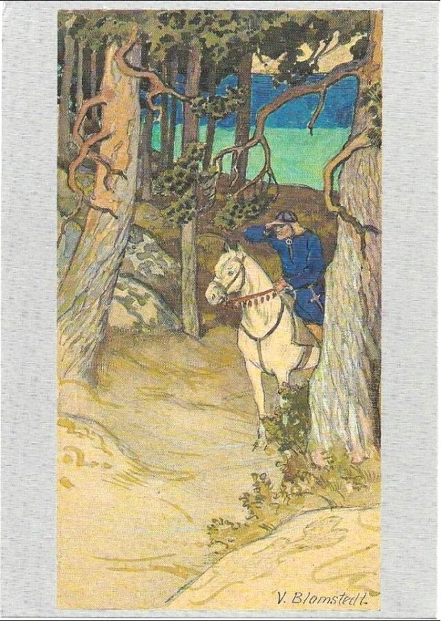 kortti ** Kalevala-aihe ym. - erilaisia, myös fdc