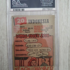 1956 Flags of world Indonesia PSA 8 - pikkukuva 2