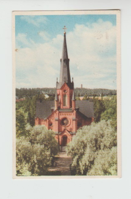 Postikortti TAMPERE, Aleksanterin kirkko