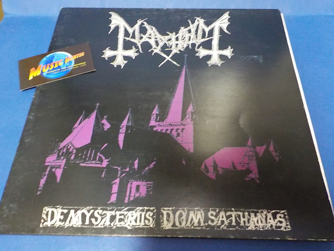 MAYHEM - DE MYSTERIIS DOM SATHANAS 1ST NORWAY PRESS LP