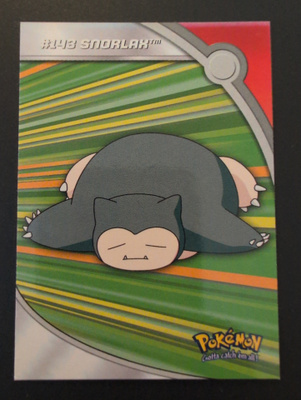 Snorlax HV14 Pokemon Topps