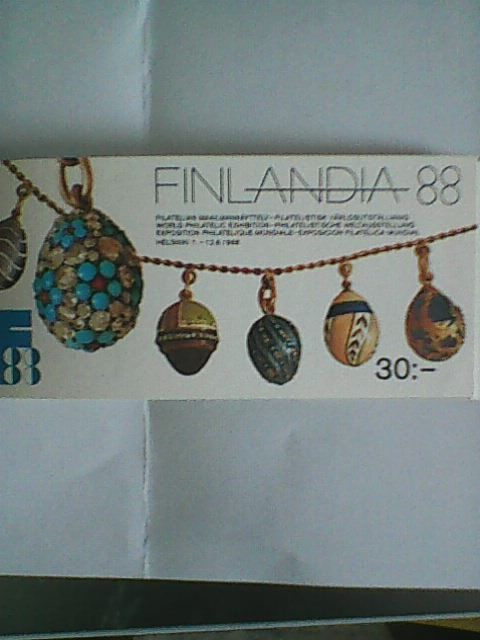 Finlandia 88 postimerkkivihko, Agathan Faberge