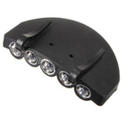 5 LED valoa Otsalamppu Päälamppu Taskulamppu (UUSI) - pikkukuva 5