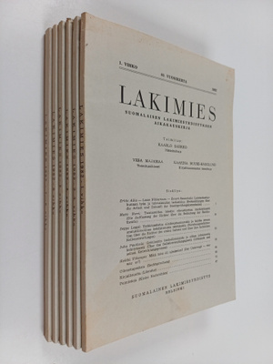 Lakimies vuosikerta 1982 (1-8)