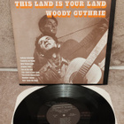 Woody Guthrie This Land Is Your Land lp - pikkukuva 1