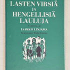 Jaakko Linjama : Lasten virsiä ja hengellisiä lauluja - pikkukuva 1