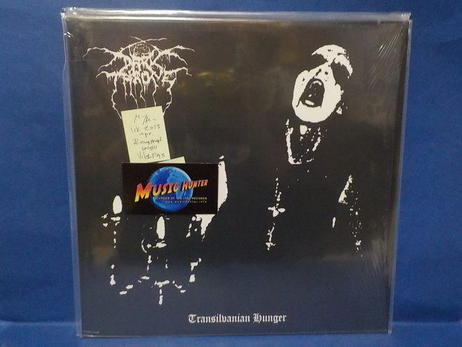 DARKTHRONE - TRANSILVANIAN HUNGER M-/M- UK 2013 APR LP