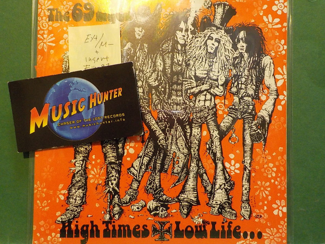 THE 69 EYES - HIGH TIMES, LOW LIFE - FIN 92 EX+/M- 7"