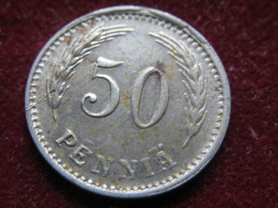 50 penniä 1944