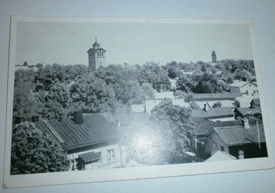Ekenäs / Tammisaari, vanhaa Tammisaarta, valokuvapk, p. 1952