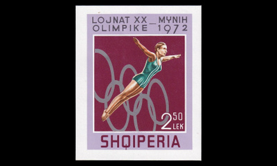 Albania 1556BL45 ** Kesäolympialaiset München (1972)