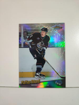 1998-99 Finest - No Protectors Refractor #38 Mattias Ohlund