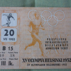 Olympialaiset Helsinki 1952 Pääsylippu - pikkukuva 1