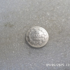50  penniä  1865  hopeaa   kulkenut   raha. - pikkukuva 3