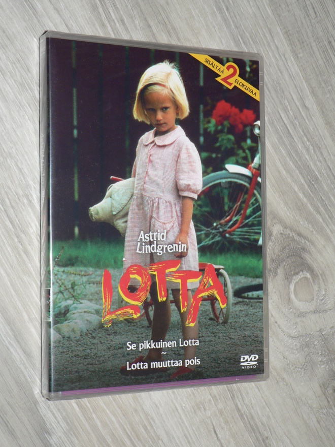 Astrid Lindgrenin - Lotta (UUSI) - TUPLA DVD