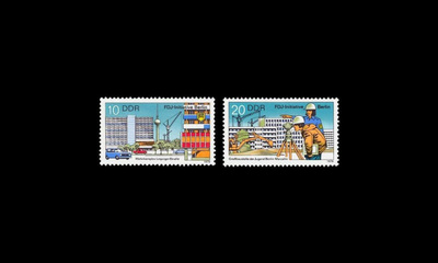 DDR 2424-5 ** Rakennustyömaa (1979)