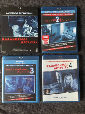 Paranormal Activity 1-4 blu-ray | FR | 2007 - 2012