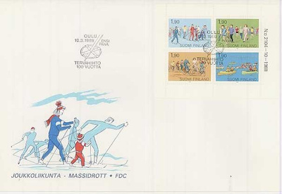 1989 joukkoliikunta FDC