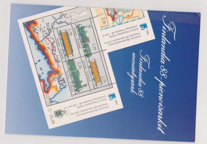 FINLANDIA 88 pienoisarkit-lajitelmakansio