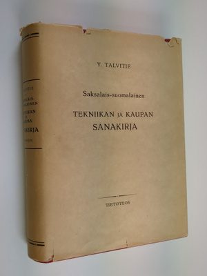 Yrjö Talvitie : Saksalais-suomalainen tekniikan ja kaupan...