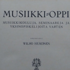Musiikki-oppi - Wilho Siukonen 1.p v.1922 (sid.) - pikkukuva 1