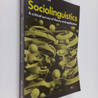 Norbert Dittmar : Sociolinguistics : a critical survey of... - pikkukuva 1