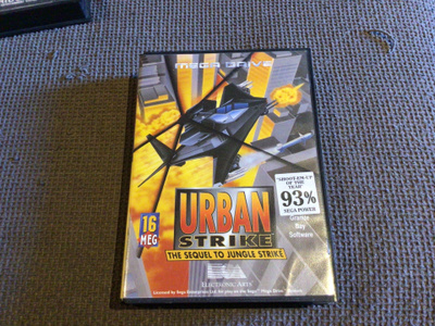 sega mega drive urban strike pal