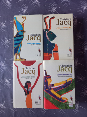 Christian Jacq: Jumalten taru 1-4, koko sarja