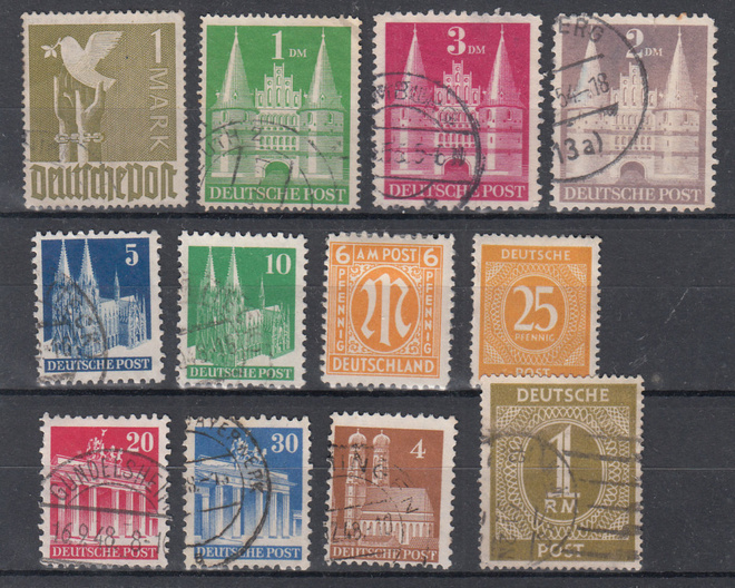 SAKSA Länsiliittoutuneiden miehitys 1945-1949