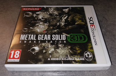 Metal Gear Solid: Snake Eater 3D (3DS) - UUSI & MUOVEISSA