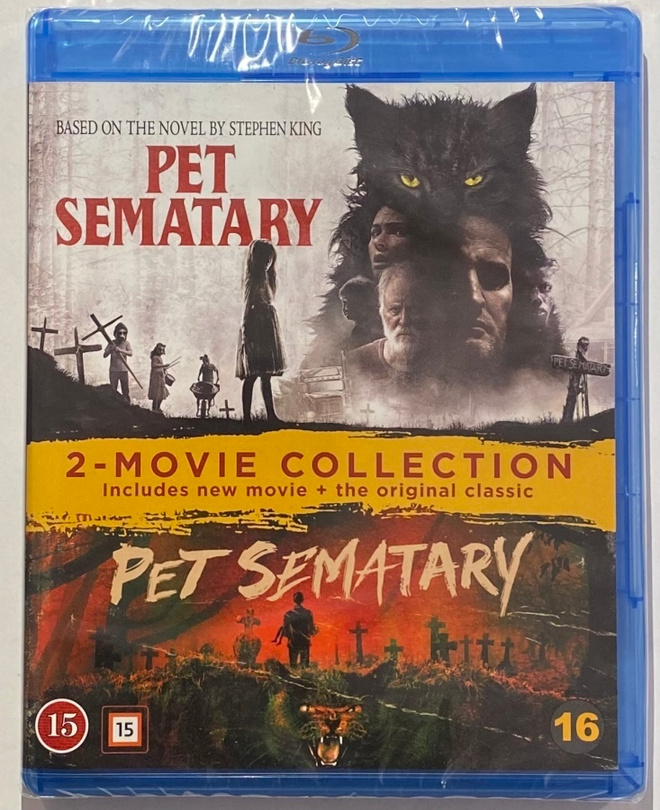 Pet Sematary: 2 Blu-ray Movie Collection