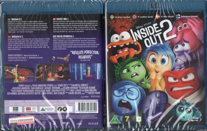 Inside Out 2	(19 299)	UUSI	-FI-	BLU-RAY	nordic,			2024	miele