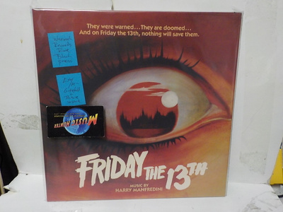 HARRY MANFREDINI - FRIDAY THE 13TH OST EX+/M- LP