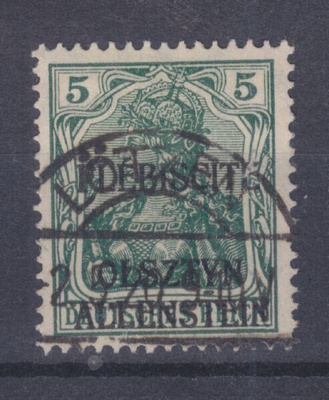 Saksab reich Allenstein 1920 Mi 1