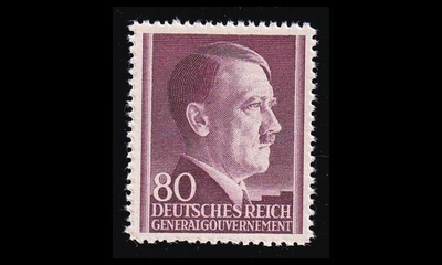 Generalgouvernement 85A ** Käyttösarja Hitler 80 (12½) (1