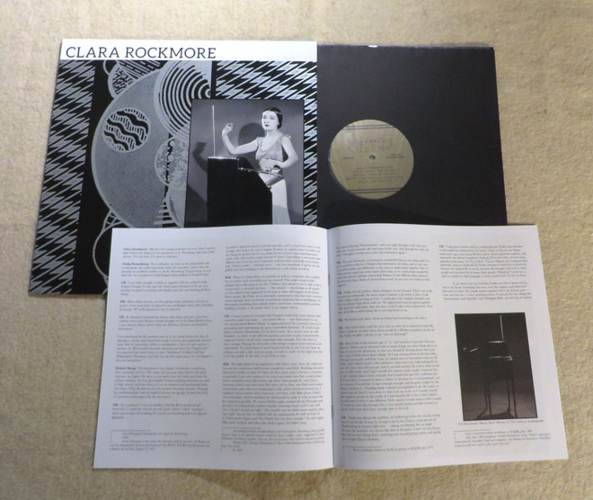 CLARA ROCKMORE: The Lost Theremin Album LP + vihko