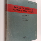 Tables of computed altitude and azimuth. Volume V : latit... - pikkukuva 1