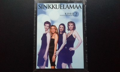 DVD: Sinkkuelämää Kausi 2. 3xDVD (2000/2008) UUSI