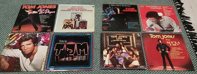TOM JONES 9 kpl LP:t "Delilah" "She's A Lady" jne jne