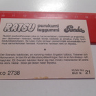 K12 Panda Ratsu purukumi # 21 - pikkukuva 2