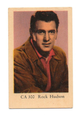 Purkkakuva CA n:o 300 Rock Hudson. Purukumikuva