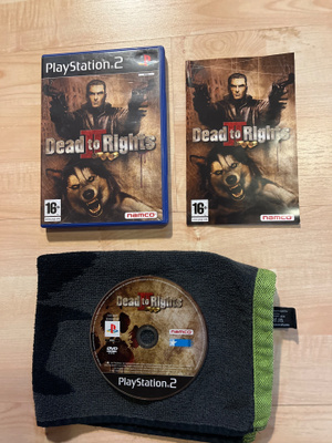 Dead to Rights II (PS2)(PAL)(CIB)