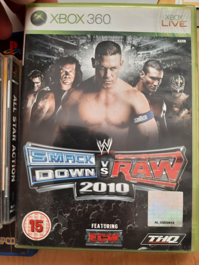 XBOX 360 Smackdown vs Raw 2010 CIB
