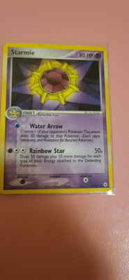 Starmie [Reverse Holo] #49 Pokemon EX Hidden Legends card